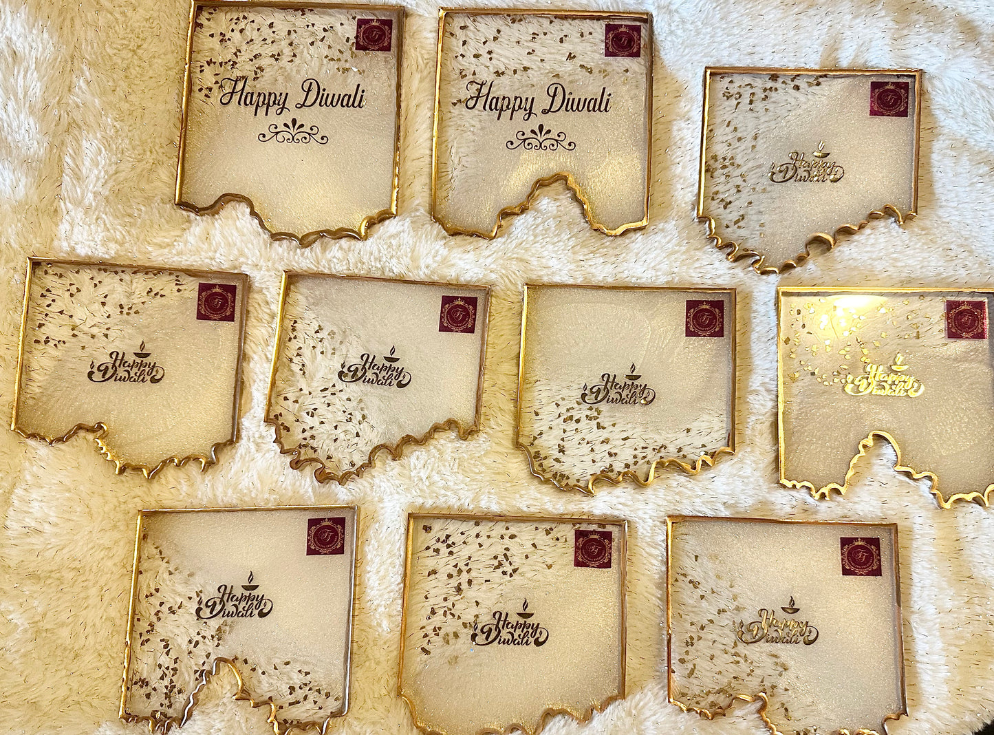 Personalized Resin Coasters