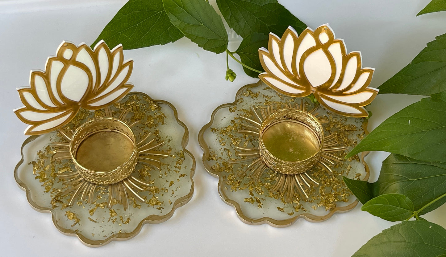 Lotus Diyas