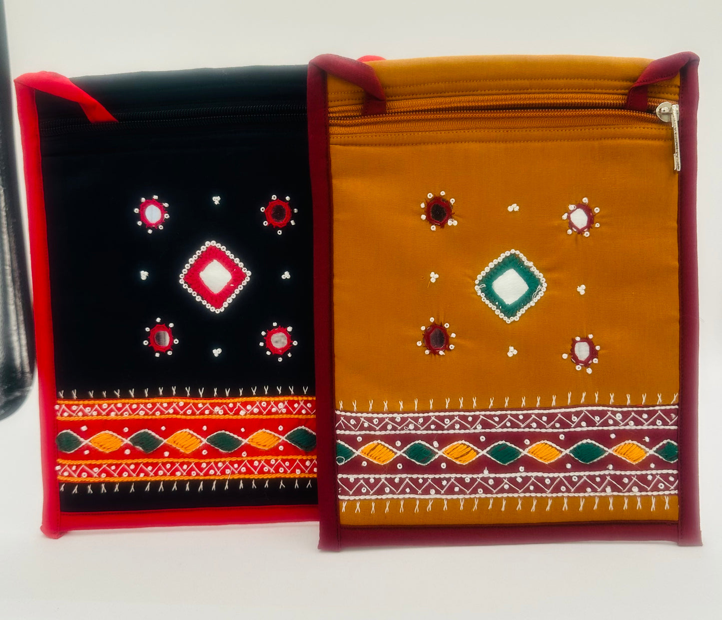 Embroidered Crossbody Purse