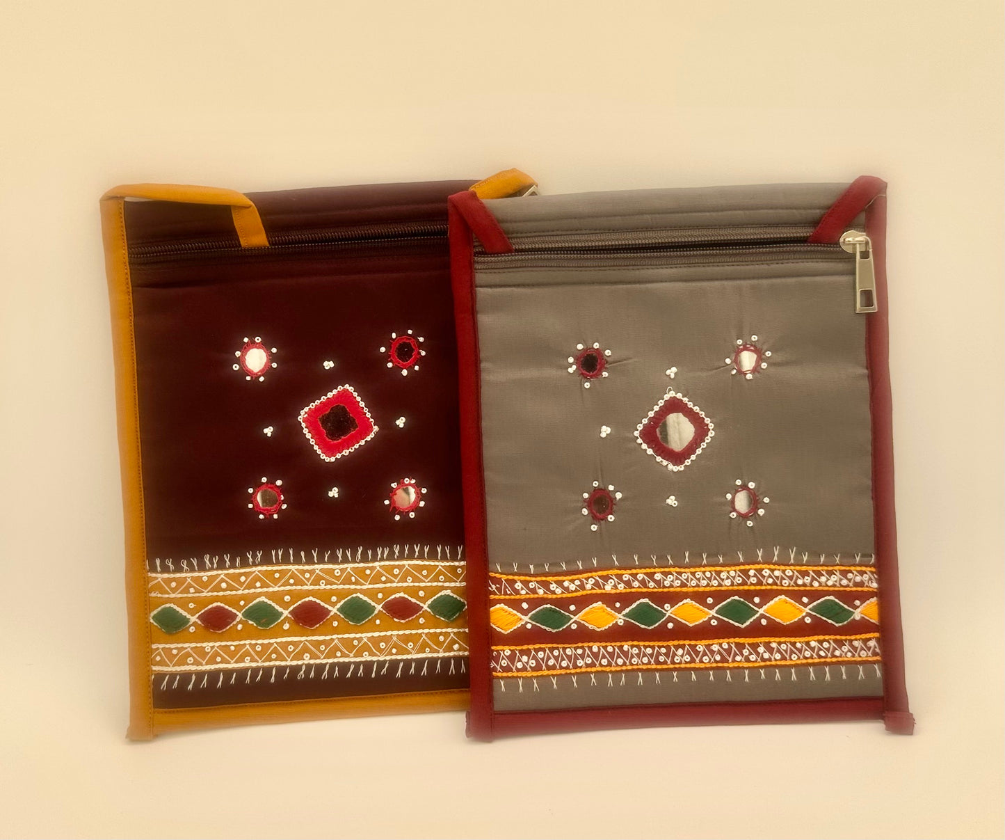 Embroidered Crossbody Purse