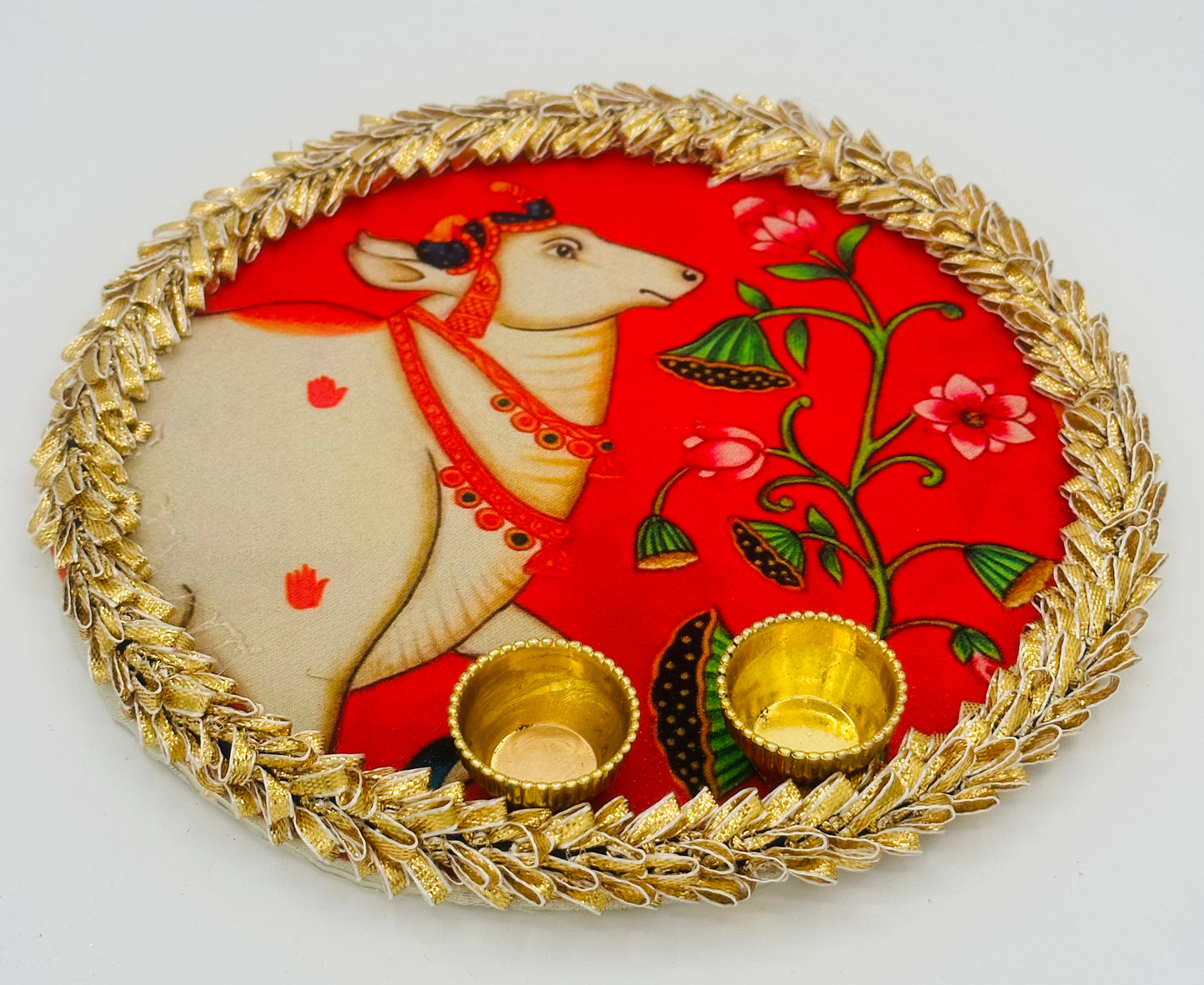 Haldi-Kumkum Tray/Kankavati - Large