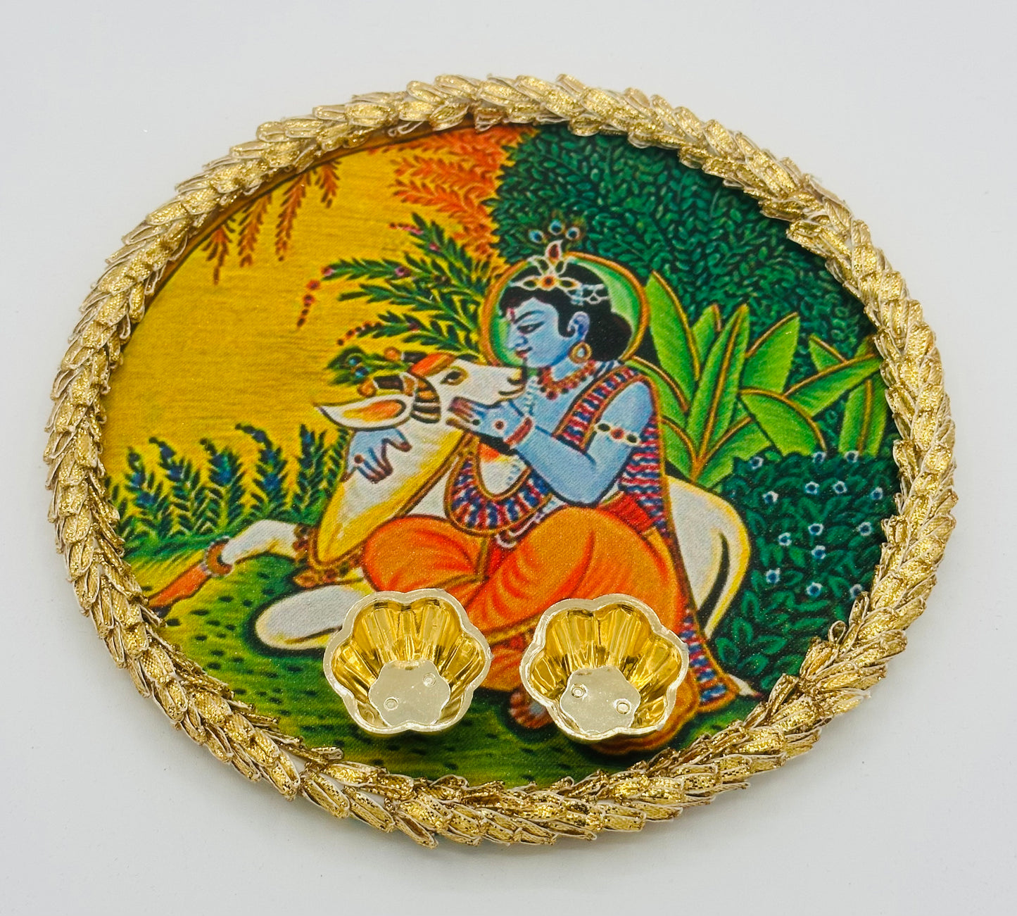 Haldi-Kumkum Tray/Kankavati - Large