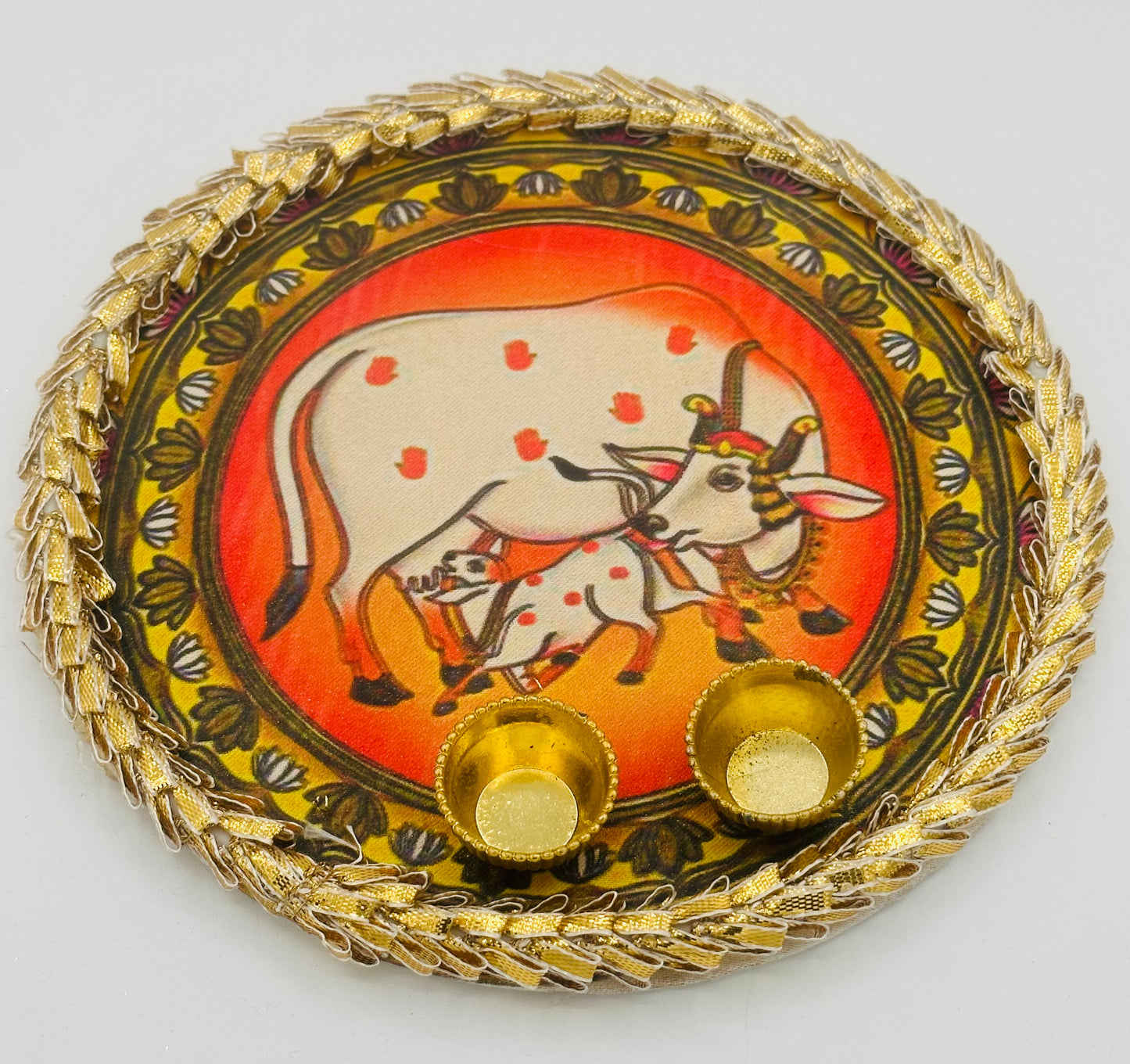 Haldi-Kumkum Tray/Kankavati - Large