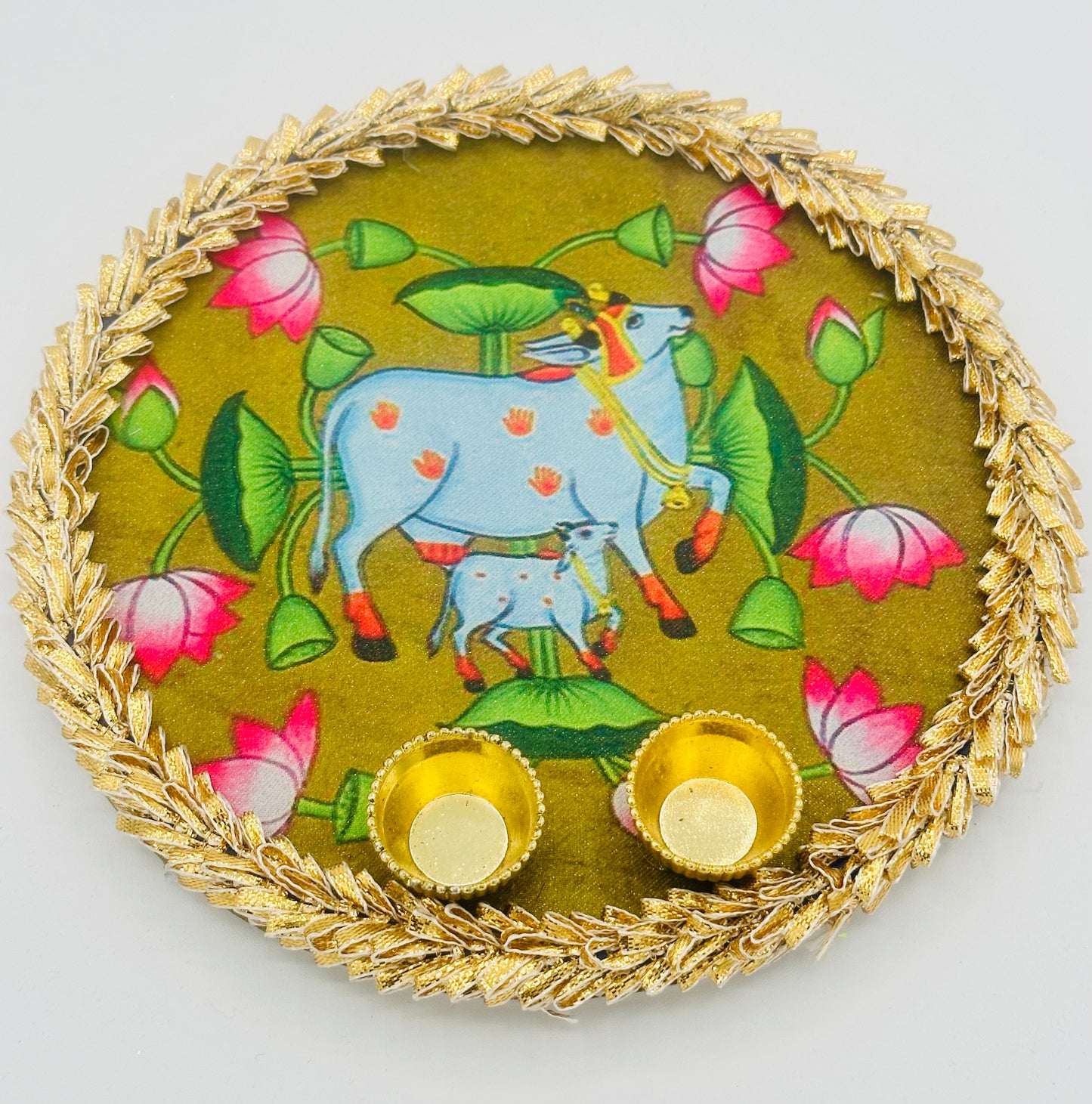 Haldi-Kumkum Tray/Kankavati - Large