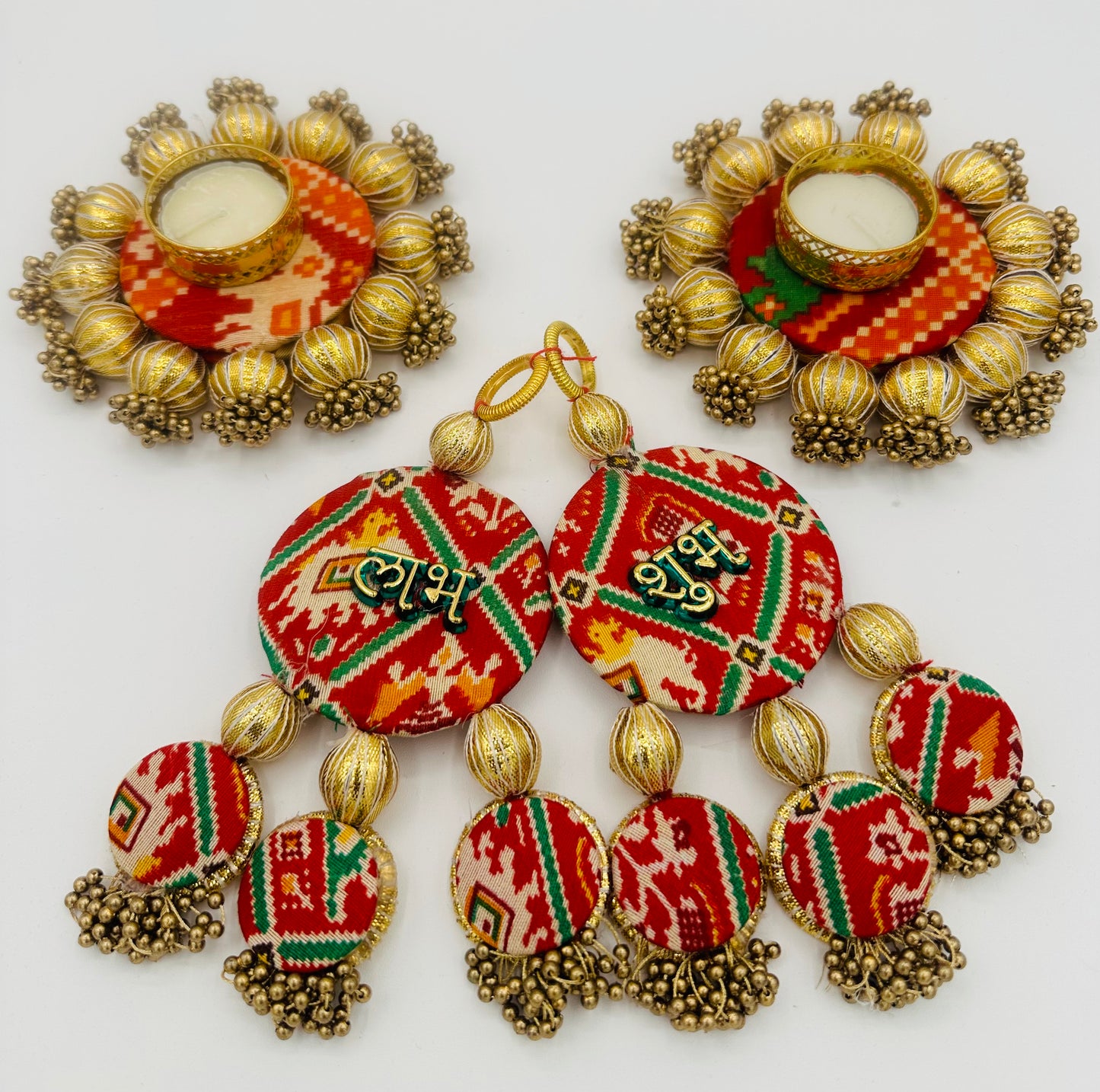 Shubh Laabh with Coaster Set