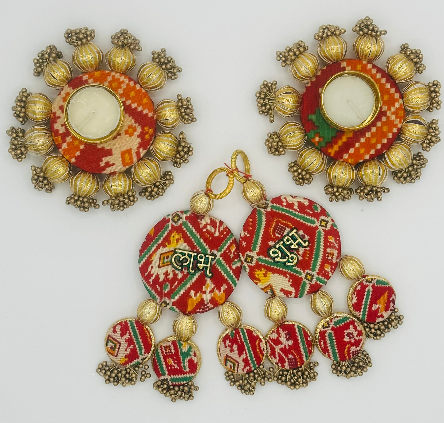 Shubh Laabh with Coaster Set