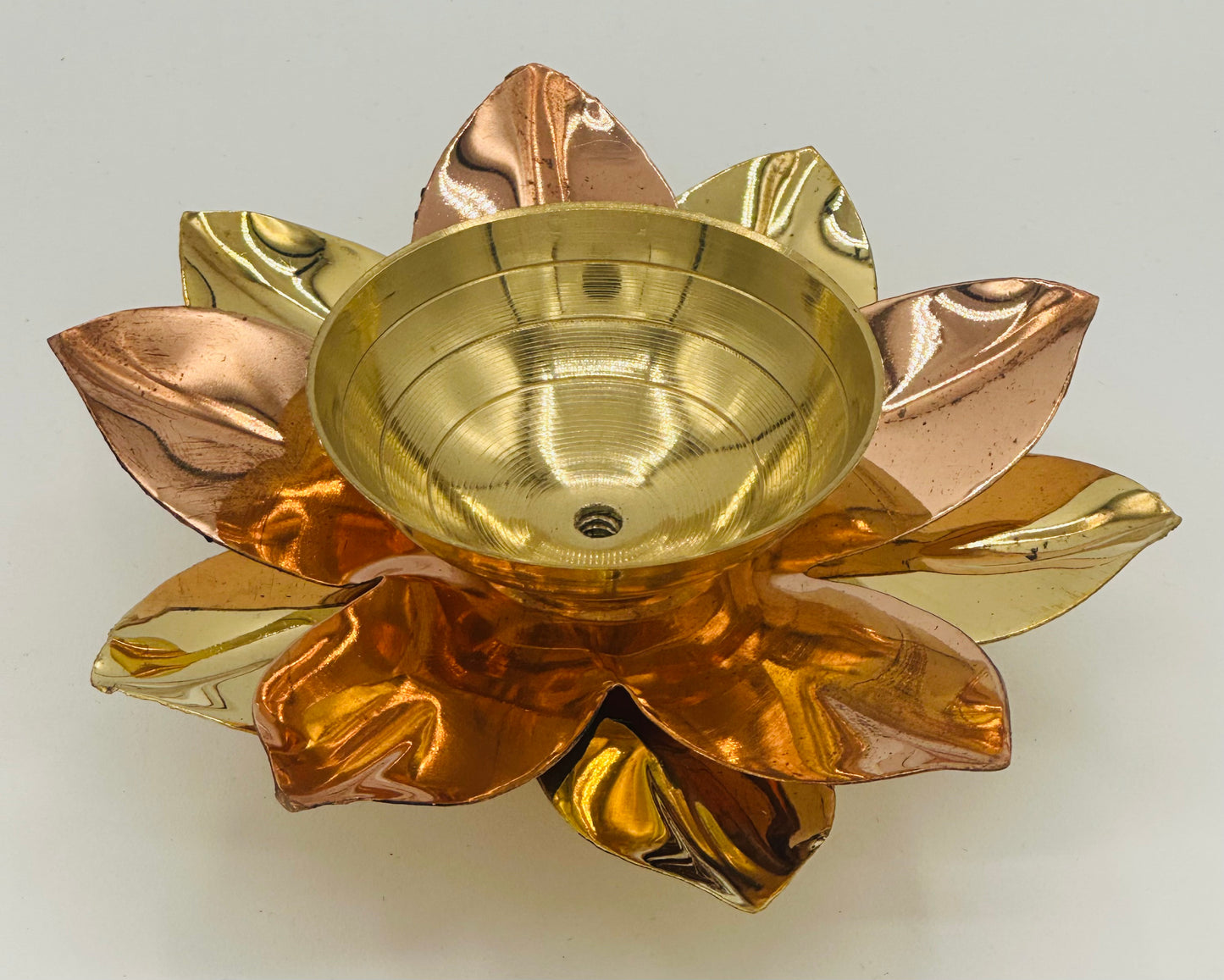 Brass Lotus Diya/Tealight Holder