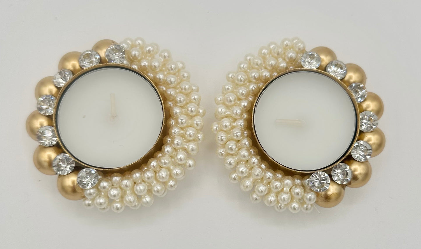 Pearl Diyas/Tealight Holder