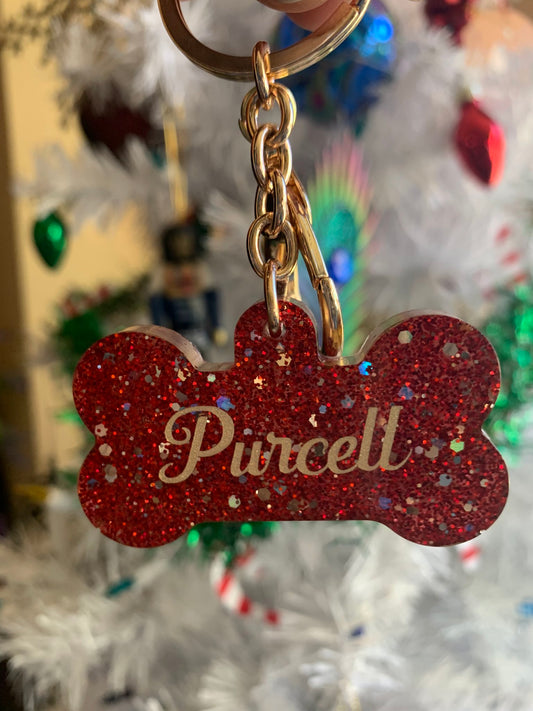 Resin Dog Tag
