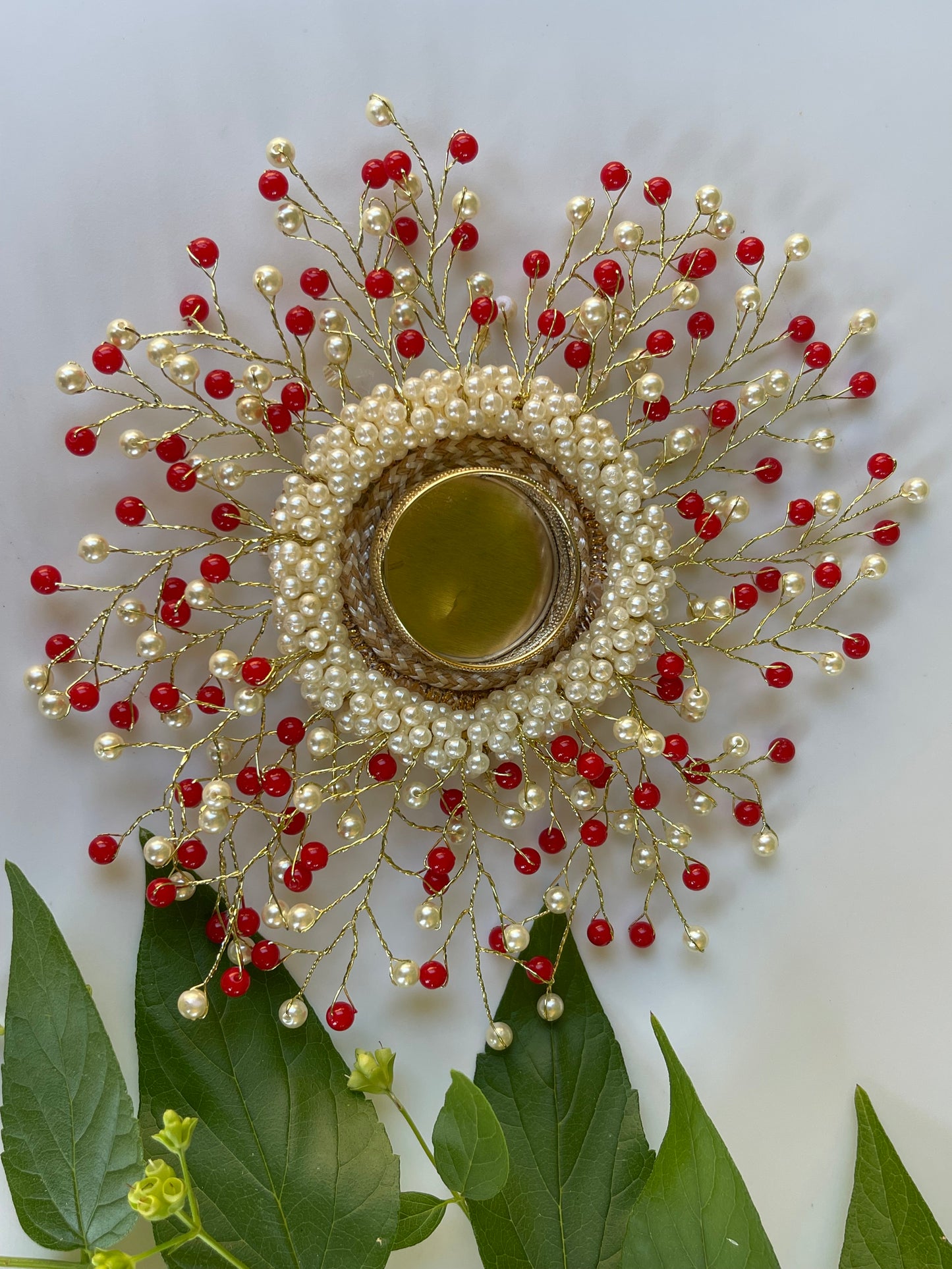 Colored Pearl Diyas/Tealight Holders