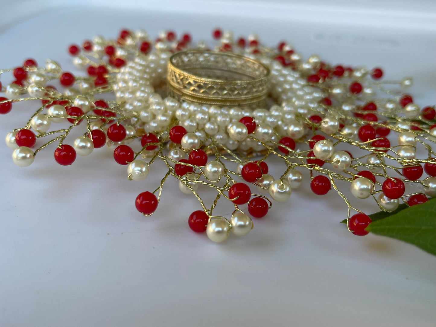 Colored Pearl Diyas/Tealight Holders